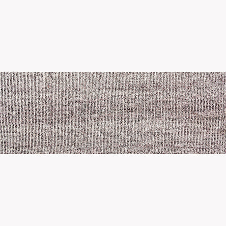 White and Burgundy Chunky Wool Knit
