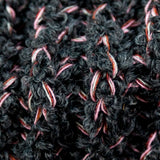 Italian Muted Navy, Pink and Maroon Chunky Wool Knit
