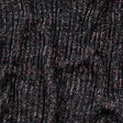 Italian Muted Navy, Pink and Maroon Chunky Wool Knit