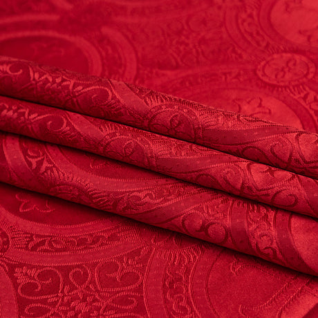 True Red Ecclesiastical Jacquard