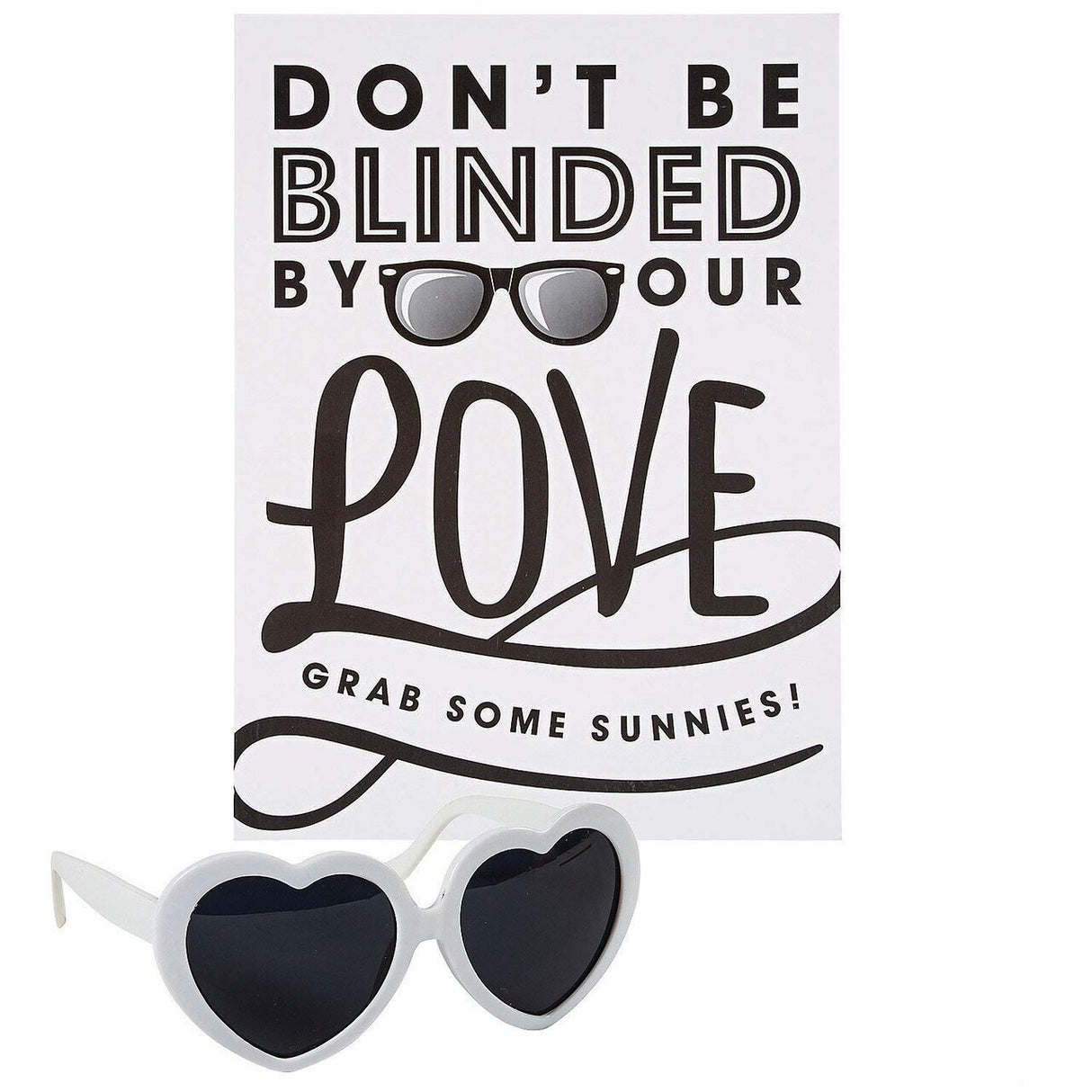Adults Wedding Sunglasses Favor Kit – Set for 24