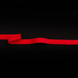 Italian Red Double Faced Brushed Velvet - 0.625"