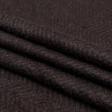 Black Chevron Chunky Wool Knit