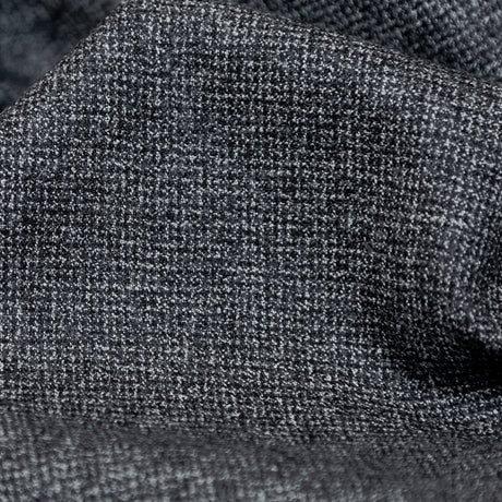 Stretch Wool Suiting - Heathered Peat Gray