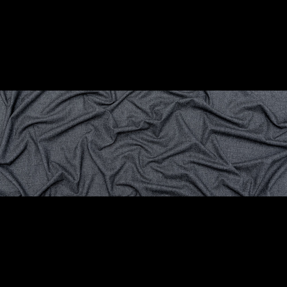 Stretch Wool Suiting - Heathered Peat Gray