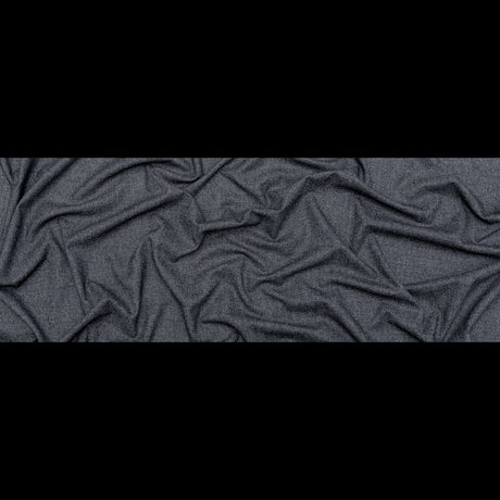 Stretch Wool Suiting - Heathered Peat Gray