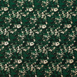 Forest Green and Metallic Gold Abstract Jacquard