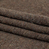 Muted Brown Heathered and Speckled Fuzzy Wool Knit