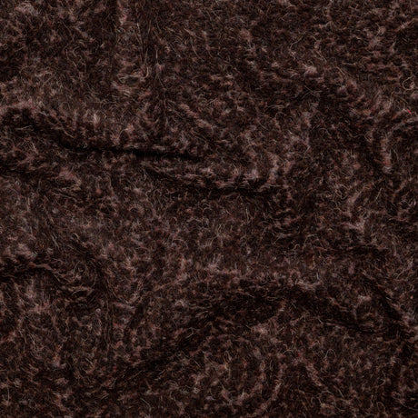 Black and Gray Fuzzy Wool Knit