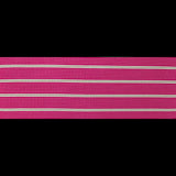 Raspberry Sorbet Striped Tweed
