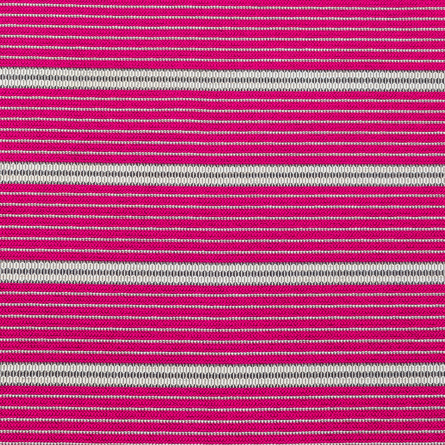 Raspberry Sorbet Striped Tweed