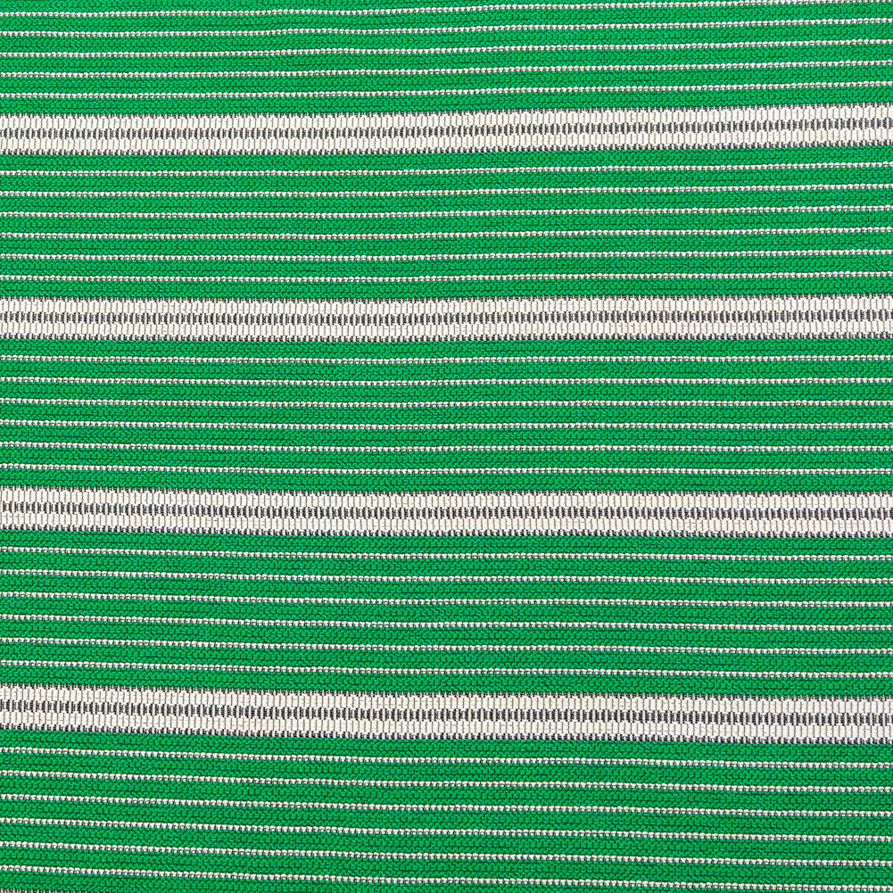 Kelly Green Striped Tweed
