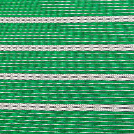 Kelly Green Striped Tweed