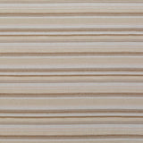 Ivory and Beige Striped Cotton Dobby