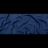 Gray Interlock Knit with Topical Navy Knit Yarn Design