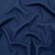Gray Interlock Knit with Topical Navy Knit Yarn Design