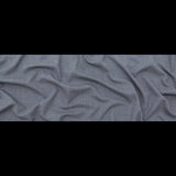 Italian Heathered Gray Stretch Double Faced Wool Suiting