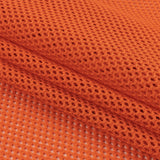 Coral Orange Polyester Mesh