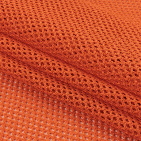 Coral Orange Polyester Mesh