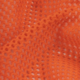 Coral Orange Polyester Mesh