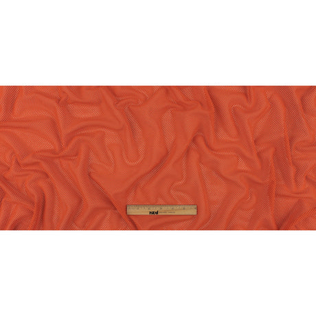 Coral Orange Polyester Mesh
