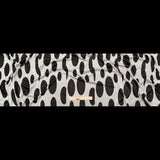 Silver and Black Spotted Stretch Knit