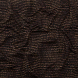 Brown and Black Striped Animal Patterned Stretch Knit