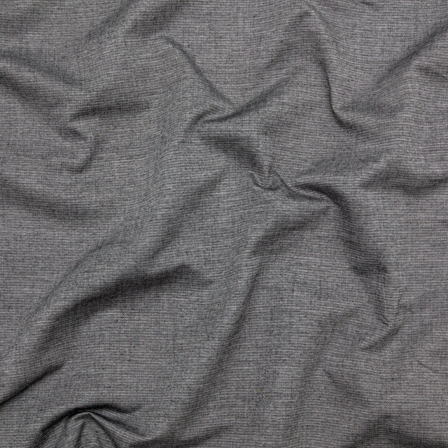 Heathered Tornado and Antarctica Reversible Perforated Cotton Chambray
