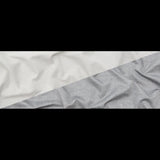 Rag & Bone Heathered Gray and White Lightweight Cotton Double Cloth