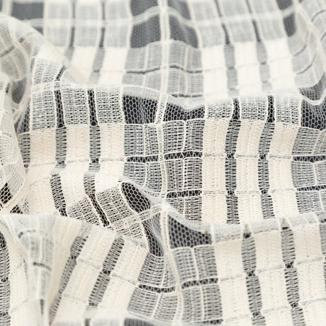 Natural Plaid Polyester Netting