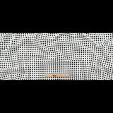 Cotton Guipure Lace - White Geometric