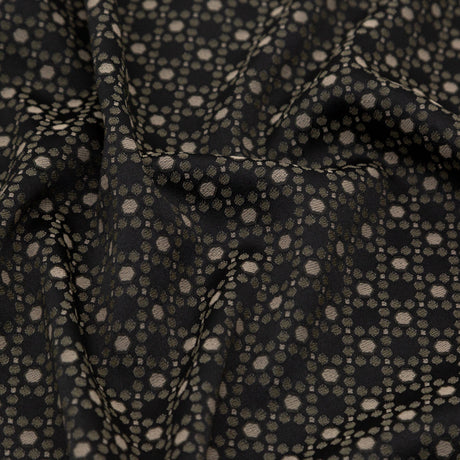 Rag & Bone Black, Bronze and Green Geometric Stretch Jacquard