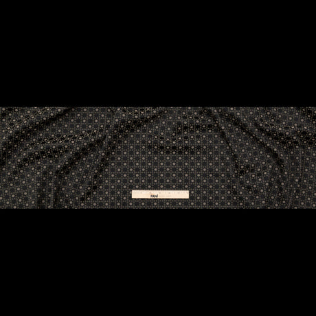Rag & Bone Black, Bronze and Green Geometric Stretch Jacquard