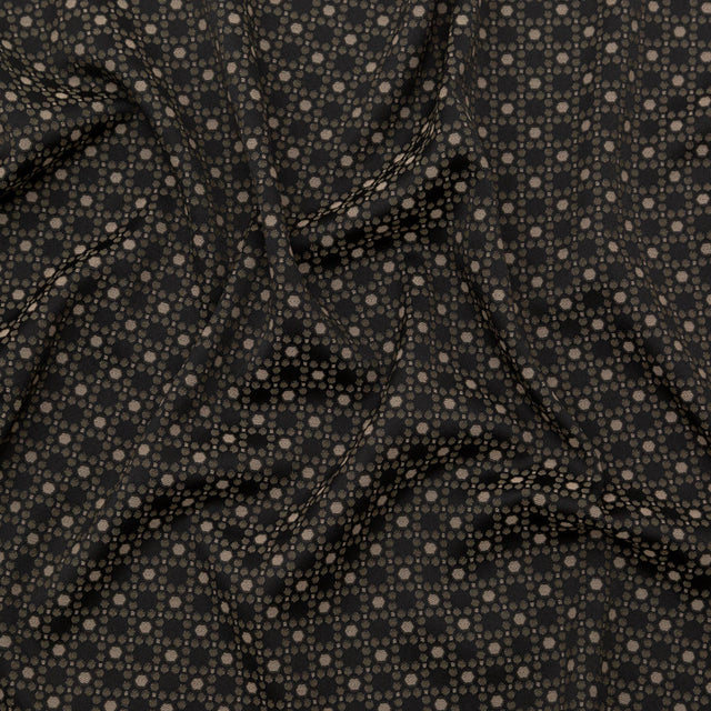 Rag & Bone Black, Bronze and Green Geometric Stretch Jacquard