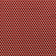 Red and Beige Geometric Stretch Cotton Print