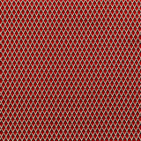 Red and Beige Geometric Stretch Cotton Print