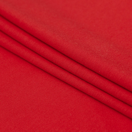 Italian Poppy Red Stretch Viscose Jersey