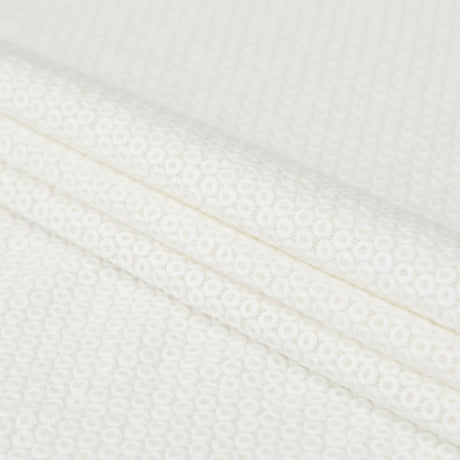 Rag & Bone White Polyester Chiffon with Cotton Embroidered Circles