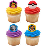 Pokémon I Choose You Cupcake Cake Decorating Rings 12 set