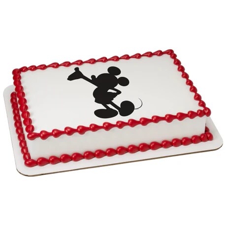 Mickey Mouse Silhouette Edible Cake Image PhotoCake®