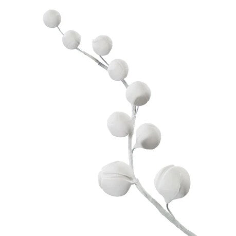 White Berry Spray Gum Paste Sprays set of 12