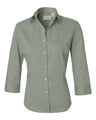 Women's Three-Quarter Sleeve Baby Twill Shirt