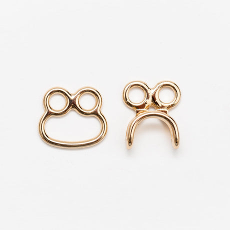 Italian Fancy Gold Hook and Eye Closure