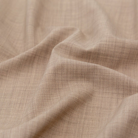 Italian Heather Hazel Stretch Wool Suiting
