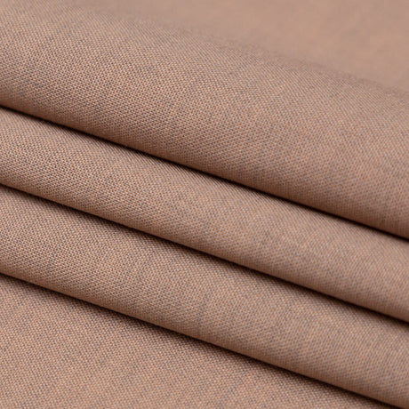 Italian Heather Fawn Stretch Wool Suiting