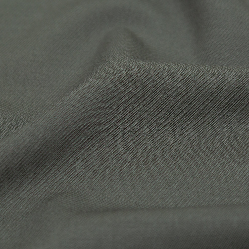 Italian Spinach Stretch Wool Twill