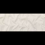 Italian Antique White Stretch Cotton Woven
