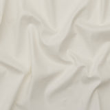 Italian Antique White Stretch Cotton Woven