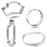 Nurses Call The Shots Cookie Cutter 4 Pc Set - 4 Pieces - Foose Cookie Cutters - US Tin Plated Steel HS0420
