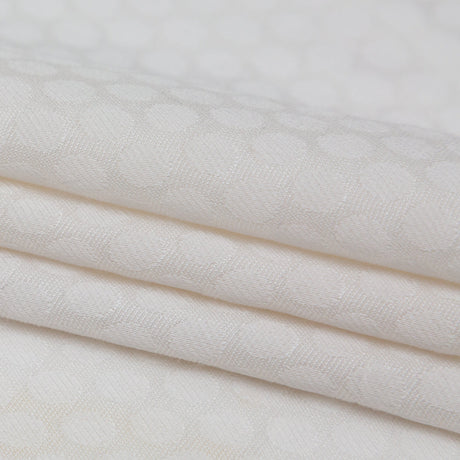 Jet Stream Circles Rayon Jacquard